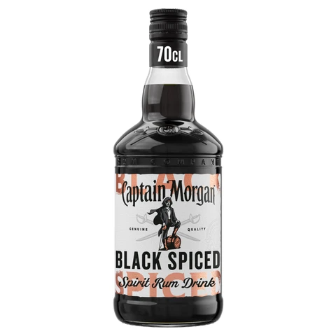 Captain Morgan Black Spiced Rum 70cl