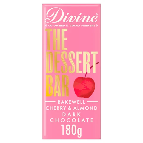 Divine Chocolate Dark Choc Bakewell 180g