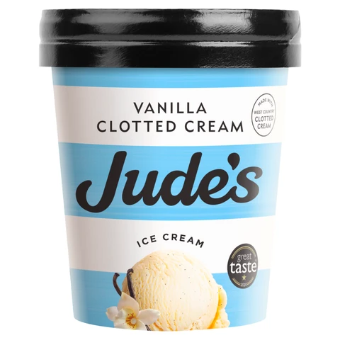 Judes Vanilla Clotted Cream Tub 460ml