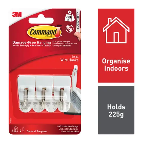 3M Command Small Wire Hooks