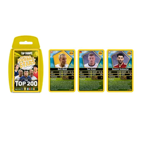 Top Trumps World Football Stars Top 200 - Pack 2