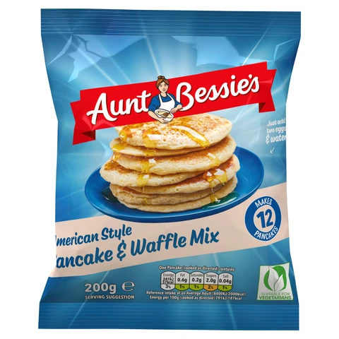 Aunt Bessie's American Style Pancake & Waffle Mix 200g