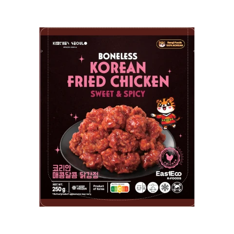 EastEco Korean Boneless Fried Chicken Spicy & Sweet 250g