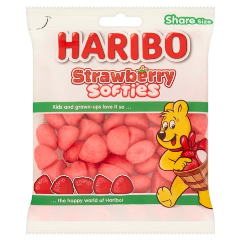 Haribo Strawberry Softies 140g