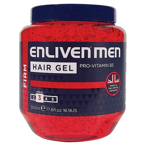 Enliven Men Hair Gel Pro-Vitamin B5 500ml