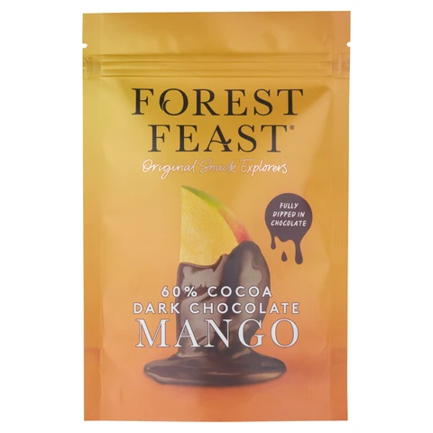 Forest Feast 60% Cocoa Dark Chocolate Mango 100g