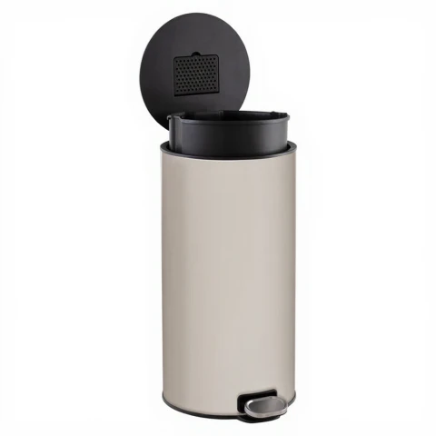 Poubelle en métal Argile Delta 30L
