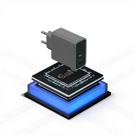 CUKTECH 65W USB-C-Ladegerät, kompaktes, klappbares 3-Port-Schnelllade-Netzteil für iPhone 16/15/14/13, AD653, Farbe: Grau
