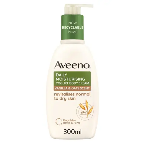 AVEENO Daily Moisturising Yogurt Body Lotion Vanilla & Oat 300ml