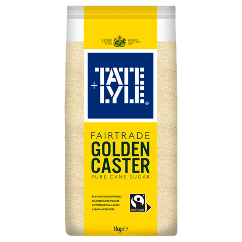 Tate & Lyle Fairtrade Golden Caster Sugar 1000g