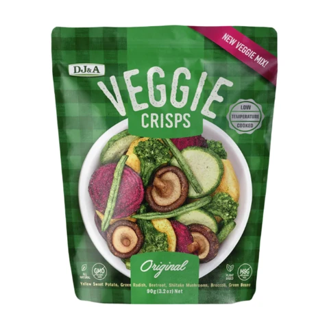 DJ&A Veggie Crisps Original 90g