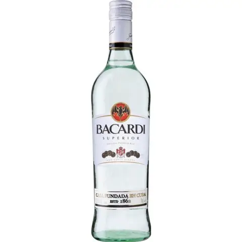 Bacardi White Rum 1 L