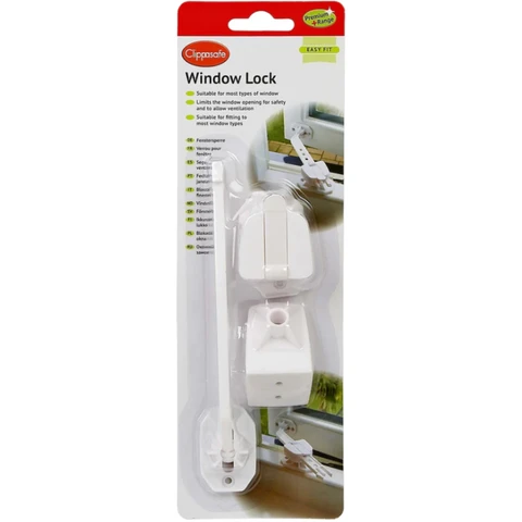Clippasafe Window Lock Premium + Range 1 Pack
