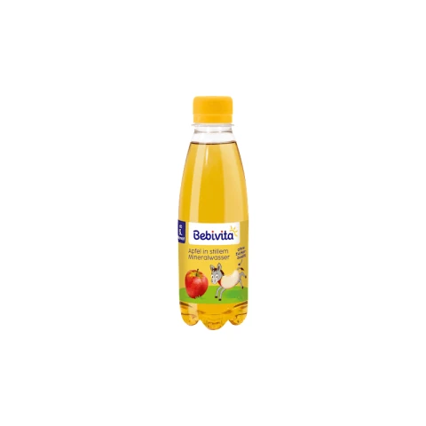 Bebivita Apfel in stillem Mineralwasser (ab 5 Monaten) Multipack 6 x 500 ml