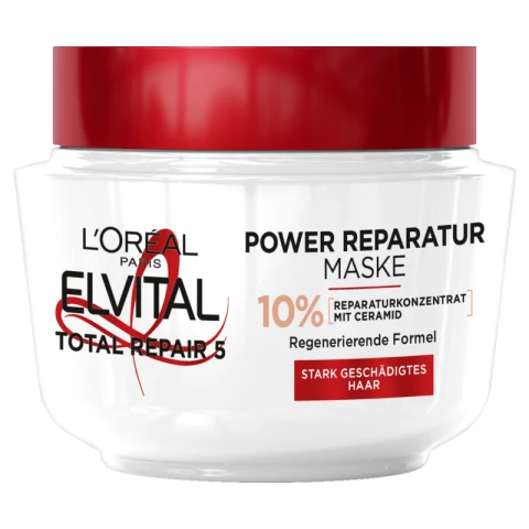 L'OREAL Elvital Total Repair 5 Intensiv Reparatur Haarmaske 300 ml