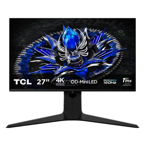 TCL R83 27R83U Écran plat moniteur 68,6 cm (27") 3840 x 2160 pixels 4K Ultra HD QLED - Noir/blanc