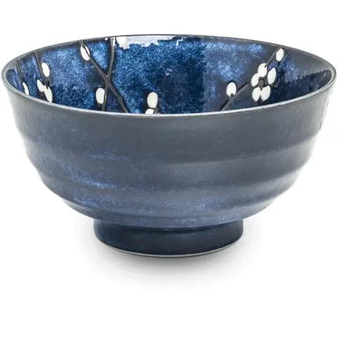 edo Japan Dunkelblau bedruckte Schüssel Ø17cm*H8,7cm