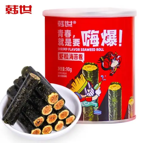 Hann's Seaweed Roll（Shrimp Floss flavor）90g