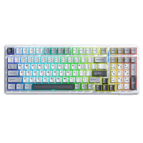 AULA  F99 Wireless Mechanical Keyboard - Nimbus Switch V3 - Light grey