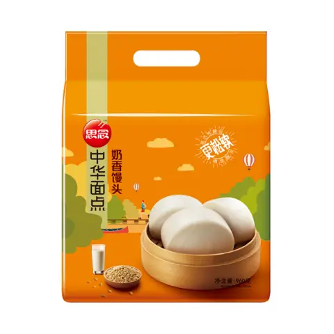 synear milk flavor bun 960g 思念奶香馒头960g