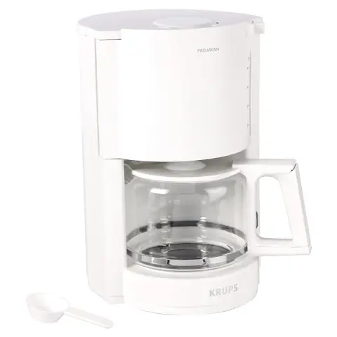 Krups Kaffeemaschine ProAroma weiss 1 St