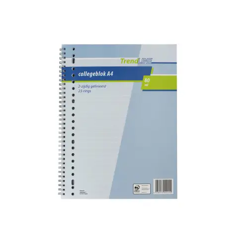 Trendli ne College notebook A4 spiral【Exclusively for new users】