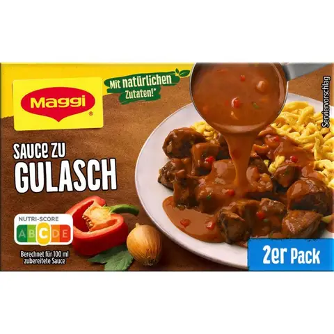Maggi Delikate Gulaschsauce Doppelpack 2 × 0,25 l