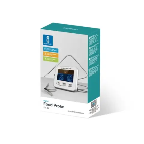 Aigostar Electric kitchen food probe White Time Thermometer