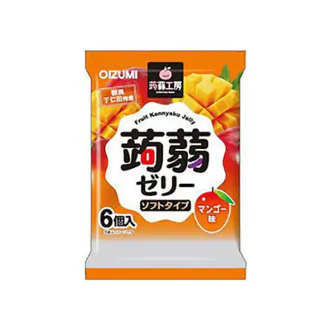 Shimonita Konjac Kobo Konjac-Gelee Mangogeschmack 106g
