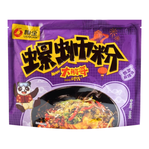 Liuquan Nouilles aux escargots Liuquan Big Sailing Age au goût de choucroute épicée 335 g