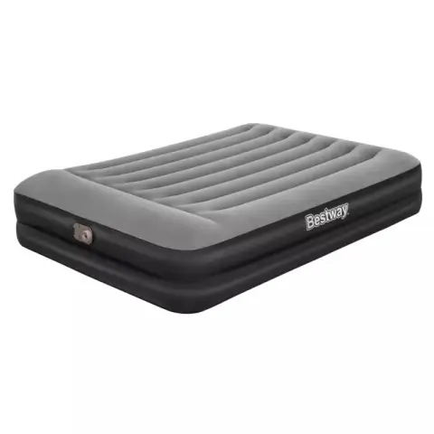 Bestway Lit gonflable pour 2 personnes 203 x 152 x 46 cm avec pompe électrique intégrée