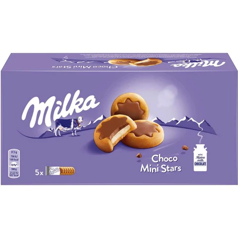 Milka Mini Chocolate Stars 185g