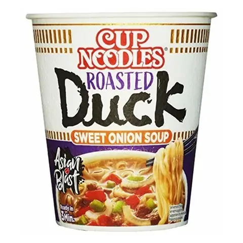 Nissin Cup Noodle Gebratene Ente, 8x65g