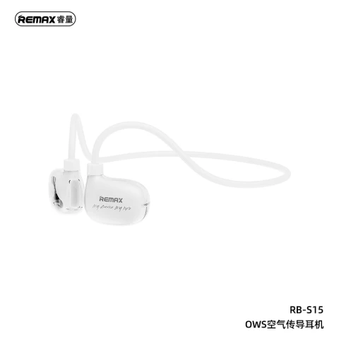 REMAX OWS Open-Ear Air Conduction Earbuds, 6H Playtime - White