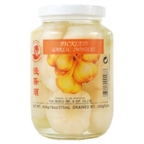 Cock Brand Eingelegter Knoblauch 454g