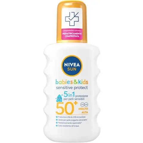 Nivea SUN Kids Sensitive Protect & Play Zonnebrandspray SPF 50+ 200ml