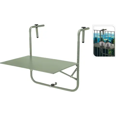 Pro Garden - Balcony Table - Matt - Light Green