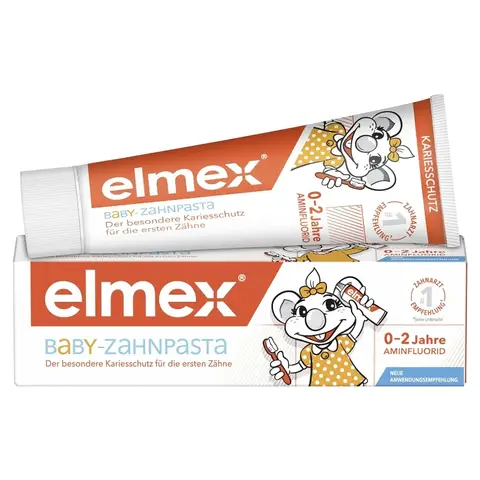 elmex Baby Toothpaste 0-2 years Amino Fluoride 50 ml