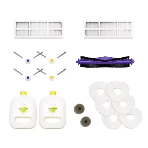 Narwal Freo-Zubehörpaket: Bodenreiniger * 2 * Wischpad * 6 * Seitenbürste * 4 * Bürstenwalze * 1 * Hepa-Filter * 2