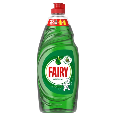 Fairy Original Washing Up Liquid Green with LiftAction 654ML