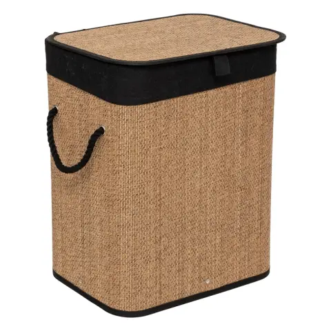 Panier à linge à tige bleue 60L