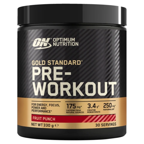 Optimum Nutrition Gold Standard Pre-Workout Fruit Punch 330g