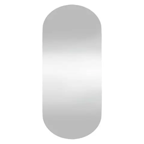 VidaXL Wandspiegel - Ovaal glas, 30 x 70 cm, Zilver