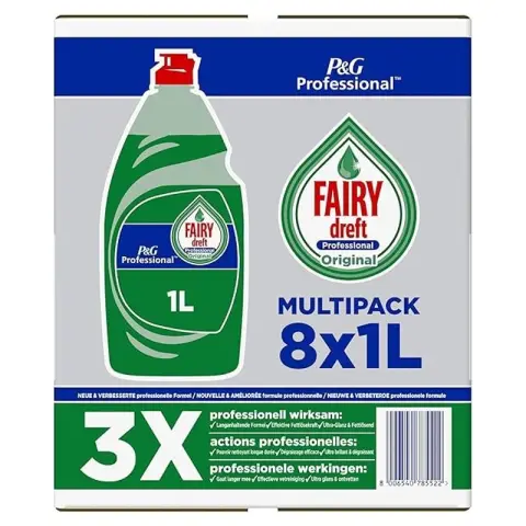 Dreft Geschirrspülmittel - 8er-Pack (8 x 1000 ml)