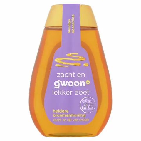 g'woon Heldere Bloemenhoning 350 g