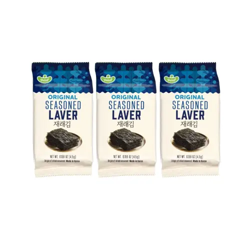 Delief Original Gezouten Zeealgen HALAL 4.5g x 3st Origineel