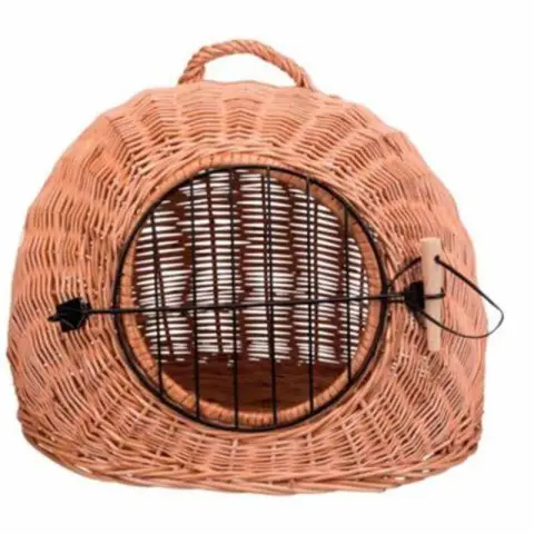 Jollypaw by Trixie ROTAN KATTENMAND MET DEUR 50CM