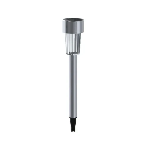 Aigostar LED Solar Garden Light Ambient Lawn Light RVS Rechte Mond Rechte Mond Lampenkap Buitenshuis 6500K