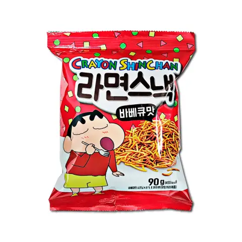 CRAYON SHIN CHAN Ramen-Snack Barbecue-Geschmack 90g