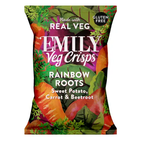 Emily Crisps Mixed Roots 30g